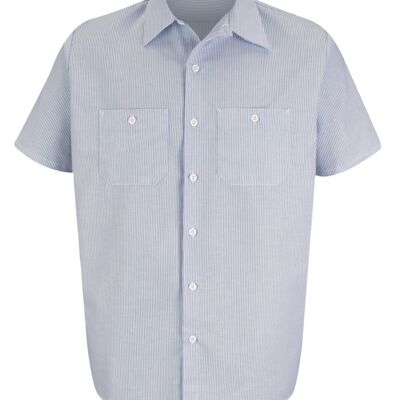 Men's Industrial Stripe Work Shirt Thumbnail